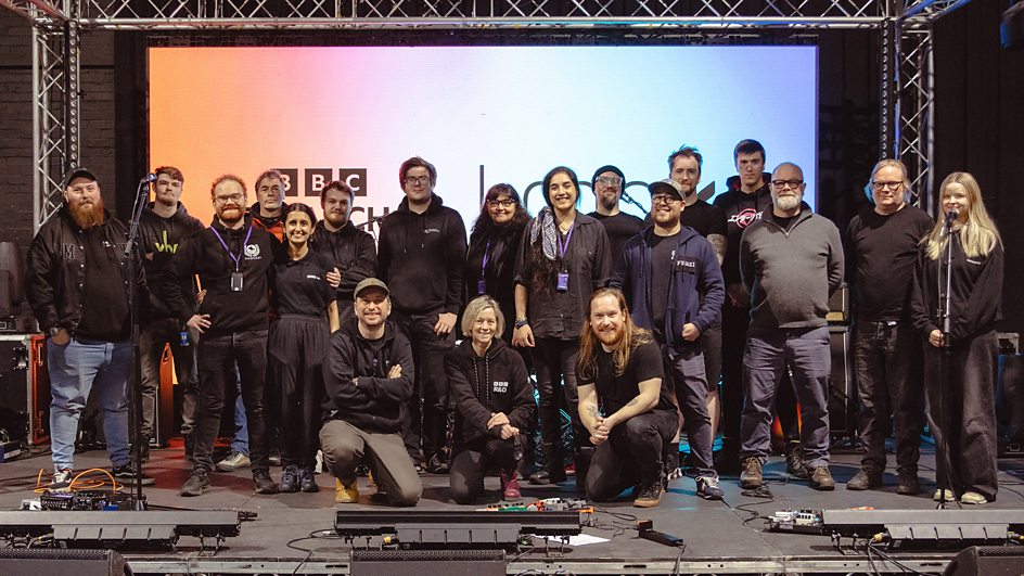 BBC works with Production Park to trial streaming live music directly into 3D worlds image
