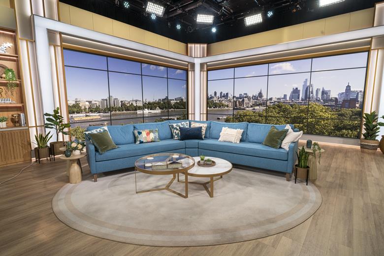 ITV studio set